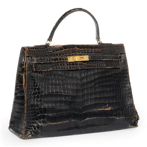 hermes crocodile kelly price|Hermes vintage crocodile kelly bag.